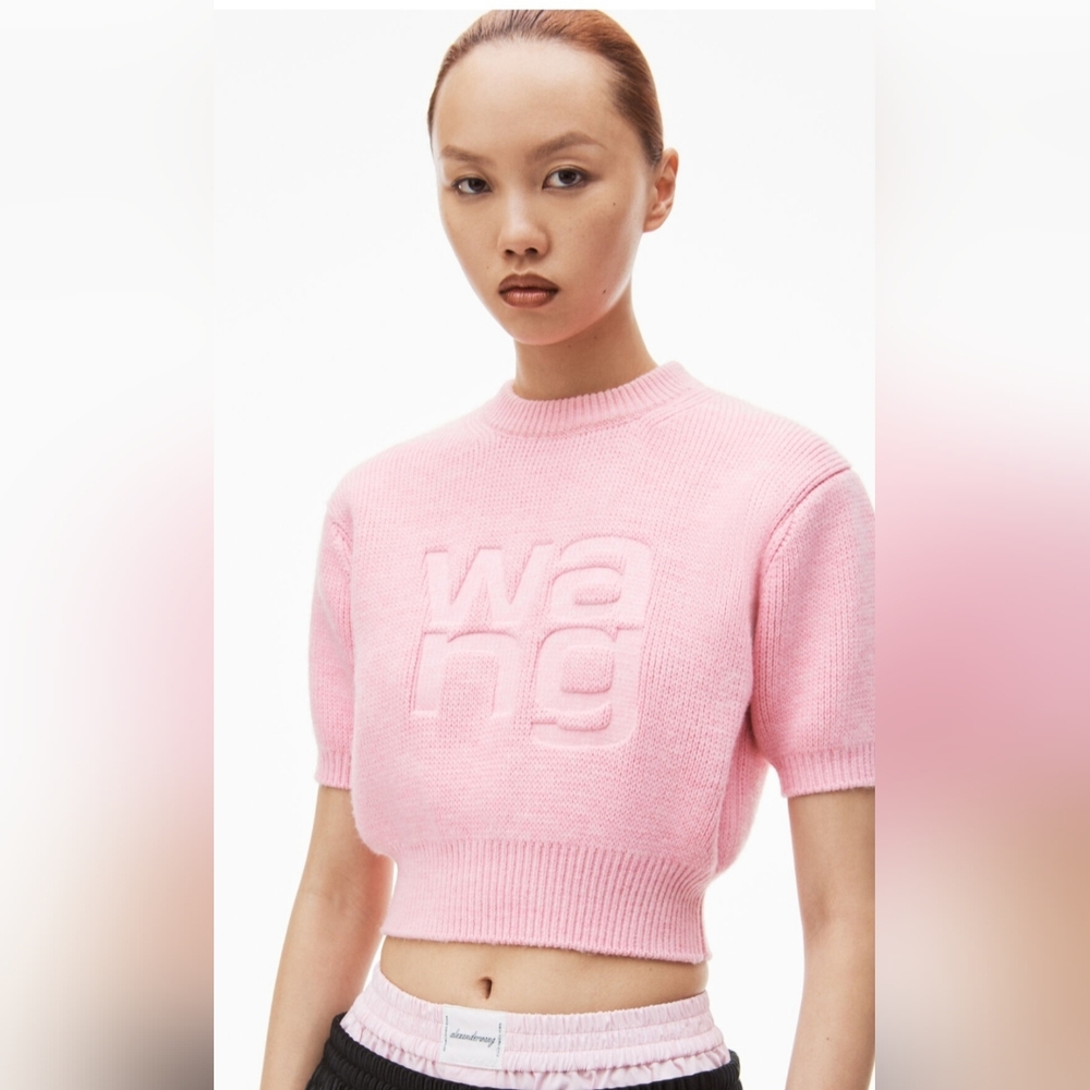 Alexander Wang Compact Deboss Sweater